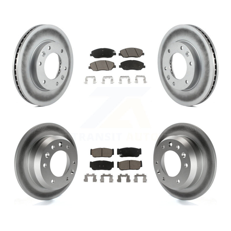 Transit Auto KGC-100846 Disc Brake Kit for 2006-2007 Hyundai Entourage, Kia Sedona - Front and Rear