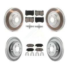 Transit Auto KGC-100847 Disc Brake Kit for 2009-2010 Hyundai Genesis - Front and Rear