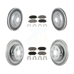 Transit Auto KGC-100848 Disc Brake Kit for 2009-2010 Hyundai Genesis - Front and Rear