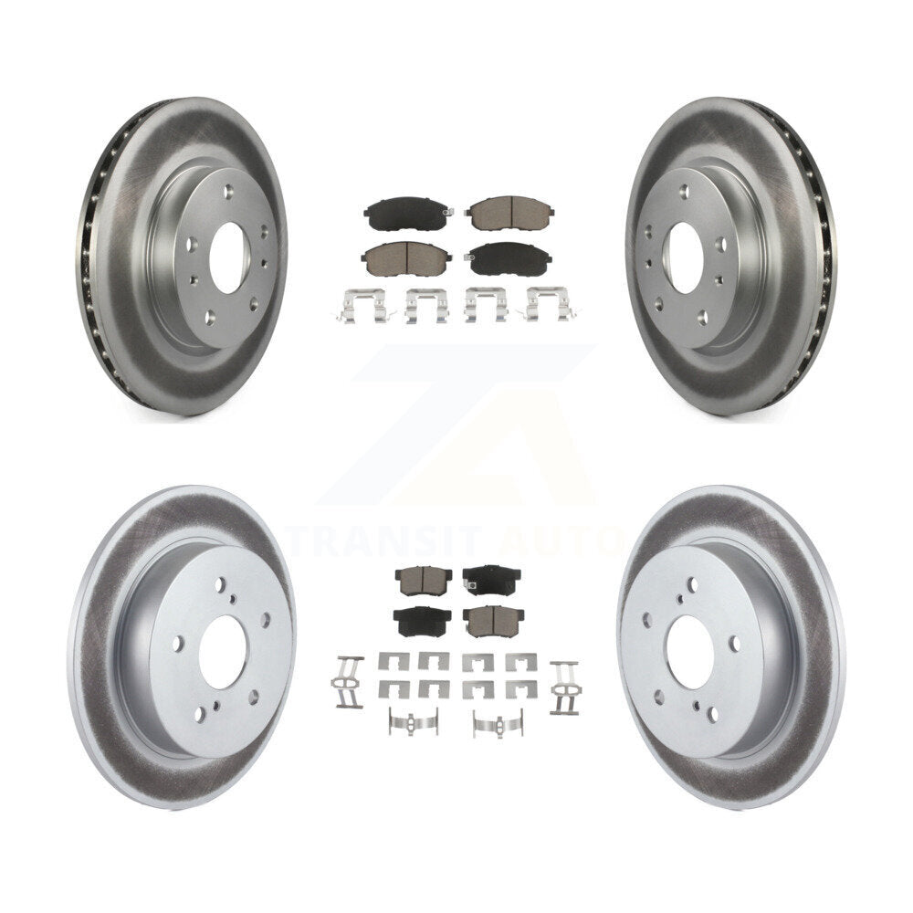 Transit Auto KGC-100849 Disc Brake Kit for 2007-2013 Suzuki SX4 Crossover, Suzuki SX4 - Front and Rear
