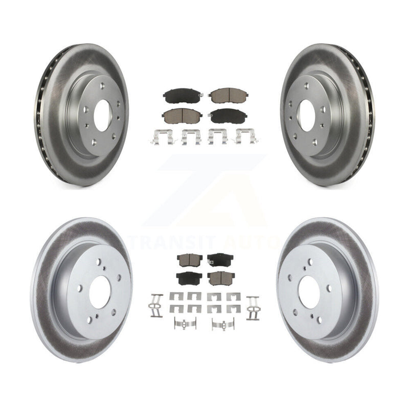 Transit Auto KGC-100849 Disc Brake Kit for 2007-2013 Suzuki SX4 Crossover, Suzuki SX4 - Front and Rear