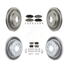 Transit Auto KGC-100852 Disc Brake Kit for 2001-2005 Honda Civic, Acura EL - Front and Rear