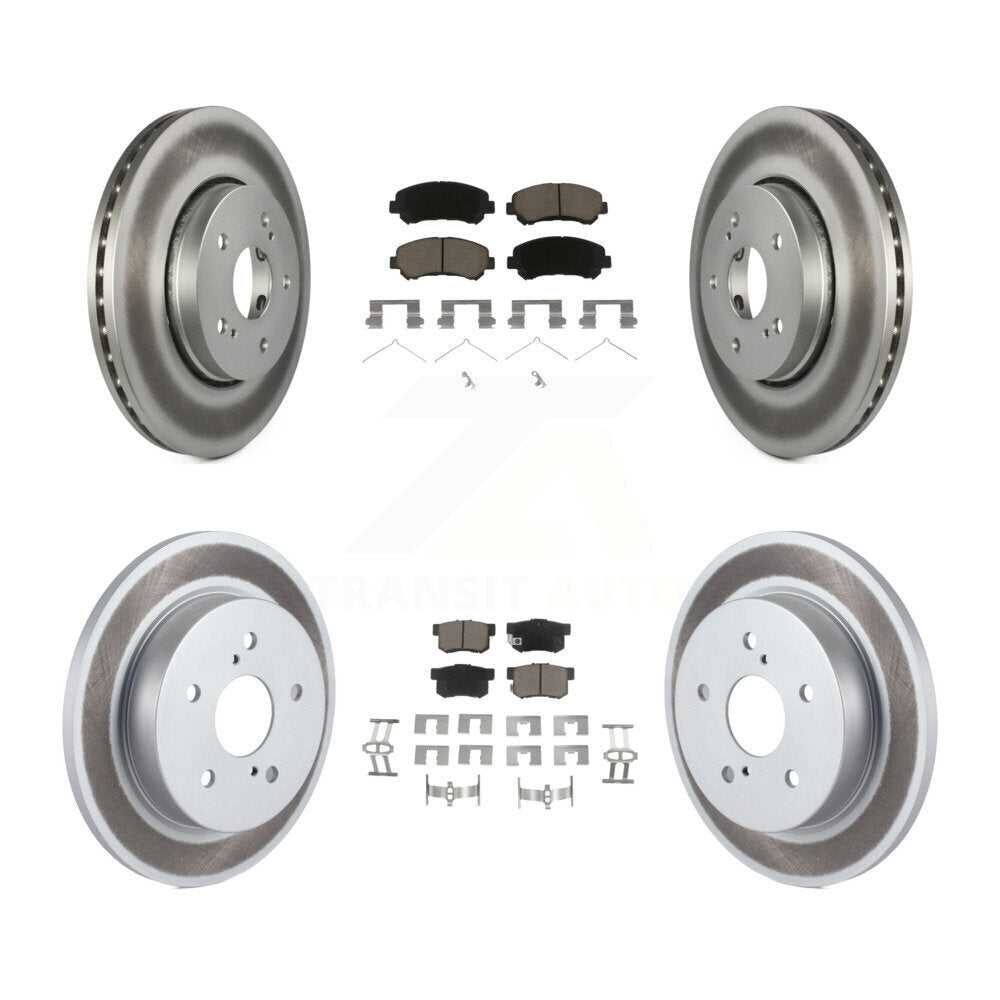 Transit Auto KGC-100853 Disc Brake Kit for 2010-2013 Suzuki Kizashi - Front and Rear