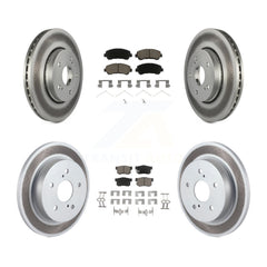 Transit Auto KGC-100853 Disc Brake Kit for 2010-2013 Suzuki Kizashi - Front and Rear