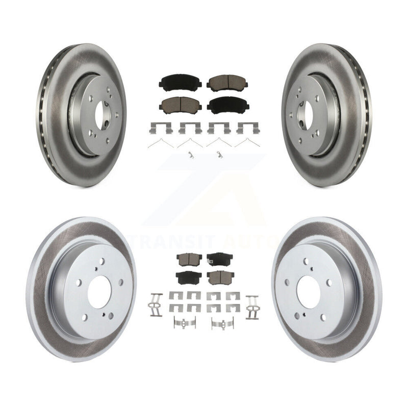 Transit Auto KGC-100853 Disc Brake Kit for 2010-2013 Suzuki Kizashi - Front and Rear