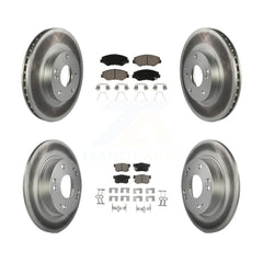 Transit Auto KGC-100856 Disc Brake Kit for 2013-2015 Honda Civic, Acura ILX - Front and Rear