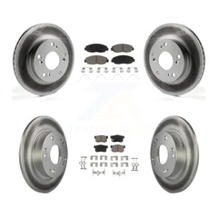 Transit Auto KGC-100858 Disc Brake Kit for 2012-2014 Honda Civic - Front and Rear