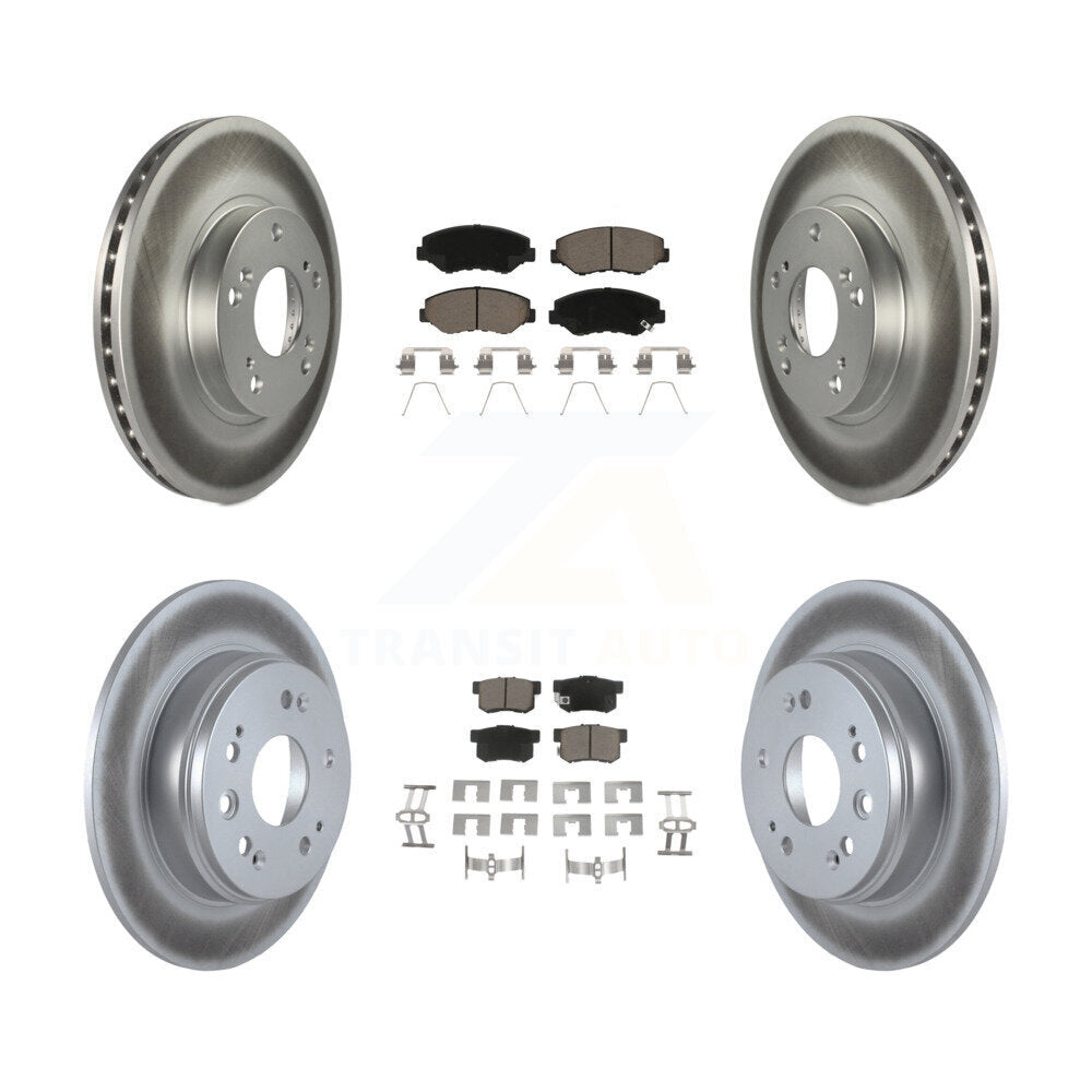 Transit Auto KGC-100859 Disc Brake Kit for 2002-2004 Honda CR-V - Front and Rear