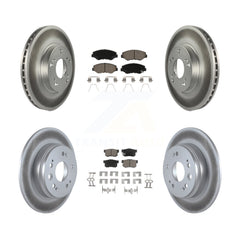 Transit Auto KGC-100859 Disc Brake Kit for 2002-2004 Honda CR-V - Front and Rear