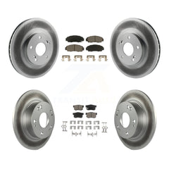 Transit Auto KGC-100860 Disc Brake Kit for 2003-2008 Honda Accord, Acura TSX - Front and Rear