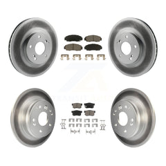 Transit Auto KGC-100861 Disc Brake Kit for 1999-2008 Acura TL - Front and Rear