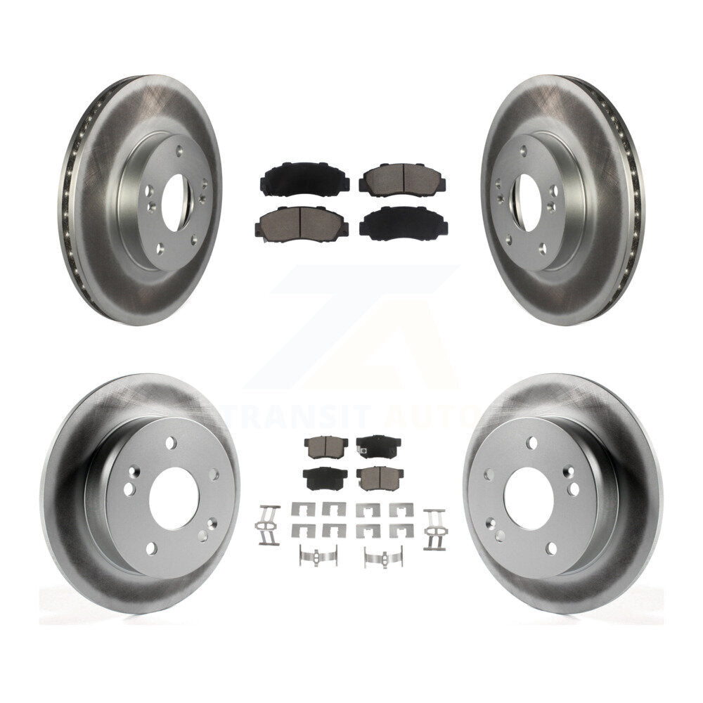 Transit Auto KGC-100864 Disc Brake Kit for 1998-2002 Honda Accord - Front and Rear