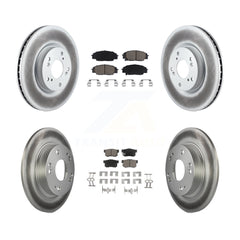 Transit Auto KGC-100865 Disc Brake Kit for 2006-2011 Acura CSX, Honda Civic - Front and Rear