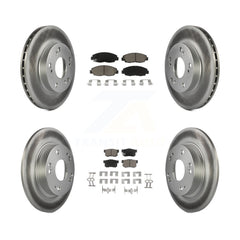 Transit Auto KGC-100866 Disc Brake Kit for 2006-2011 Honda Civic - Front and Rear