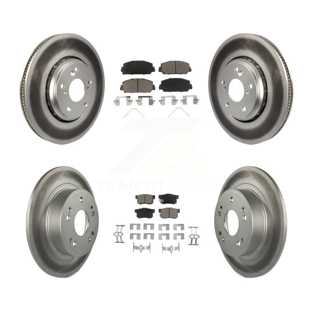 Transit Auto KGC-100871 Disc Brake Kit for 2017-2022 Acura ILX - Front and Rear