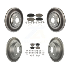 Transit Auto KGC-100871 Disc Brake Kit for 2017-2022 Acura ILX - Front and Rear