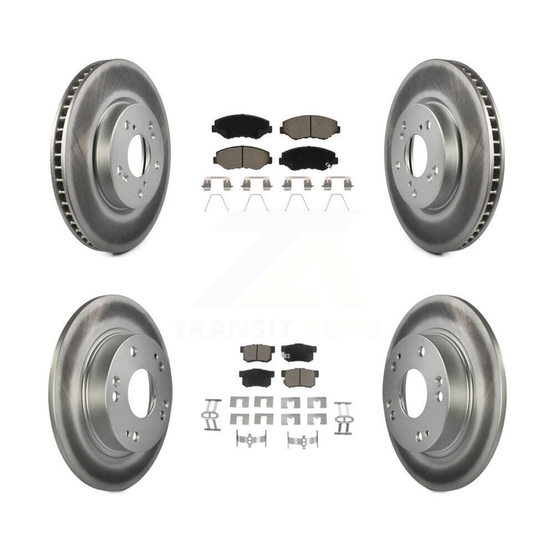 Transit Auto KGC-100872 Disc Brake Kit for 2015 Honda Civic - Front and Rear