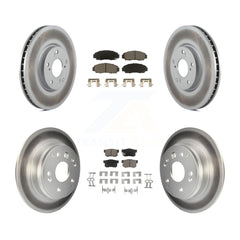 Transit Auto KGC-100877 Disc Brake Kit for 2004-2005 Acura TL - Front and Rear