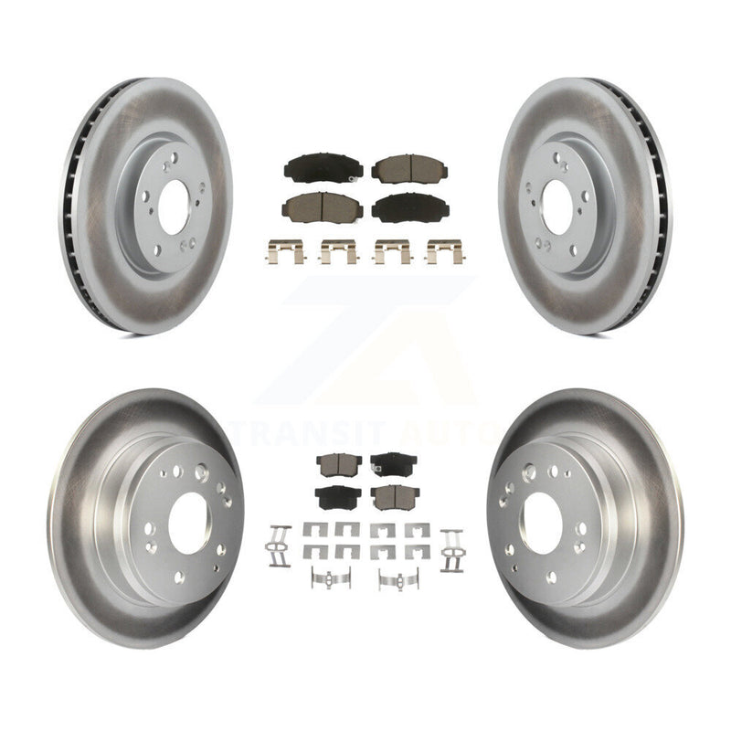 Transit Auto KGC-100877 Disc Brake Kit for 2004-2005 Acura TL - Front and Rear