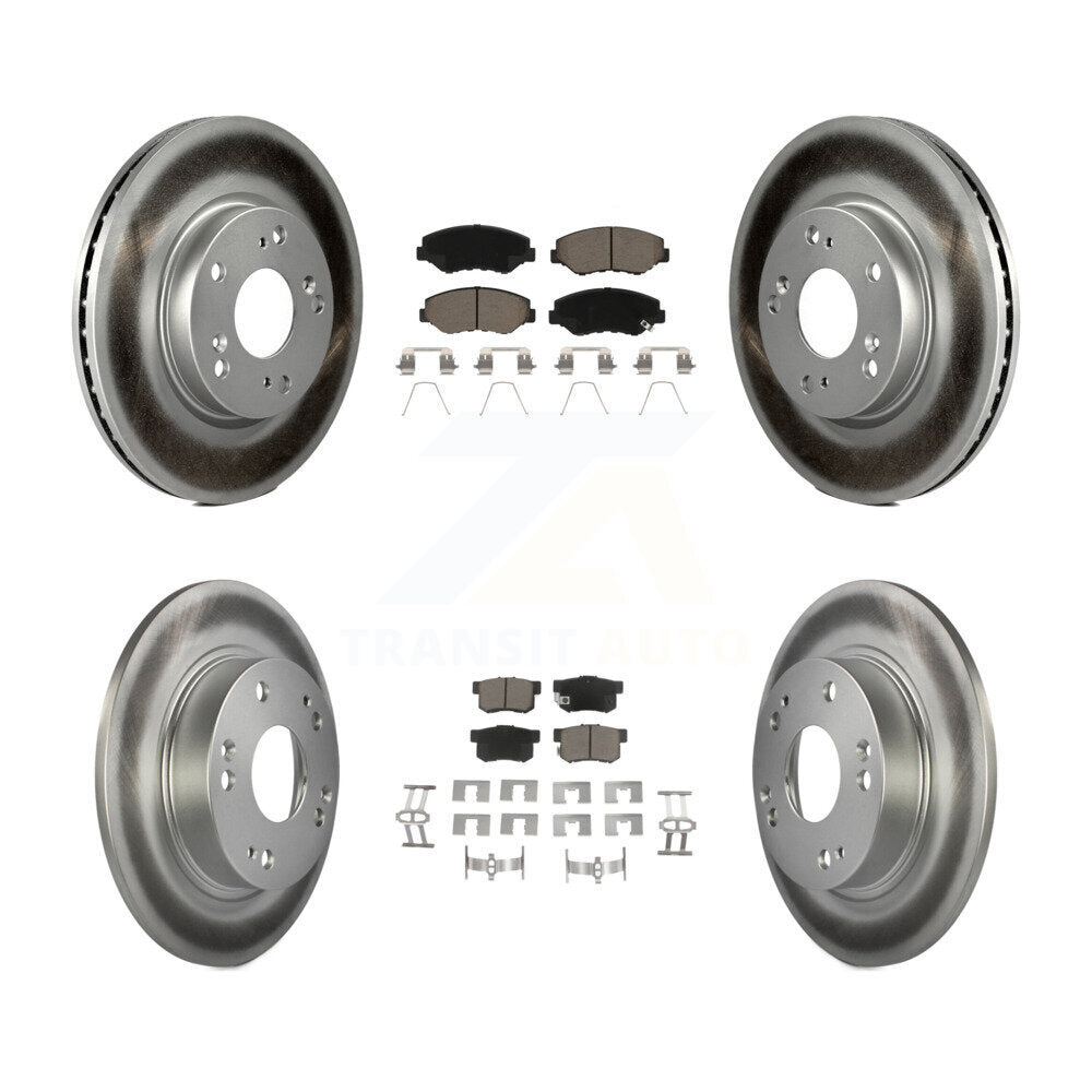 Transit Auto KGC-100879 Disc Brake Kit for 2013 Acura ILX - Front and Rear