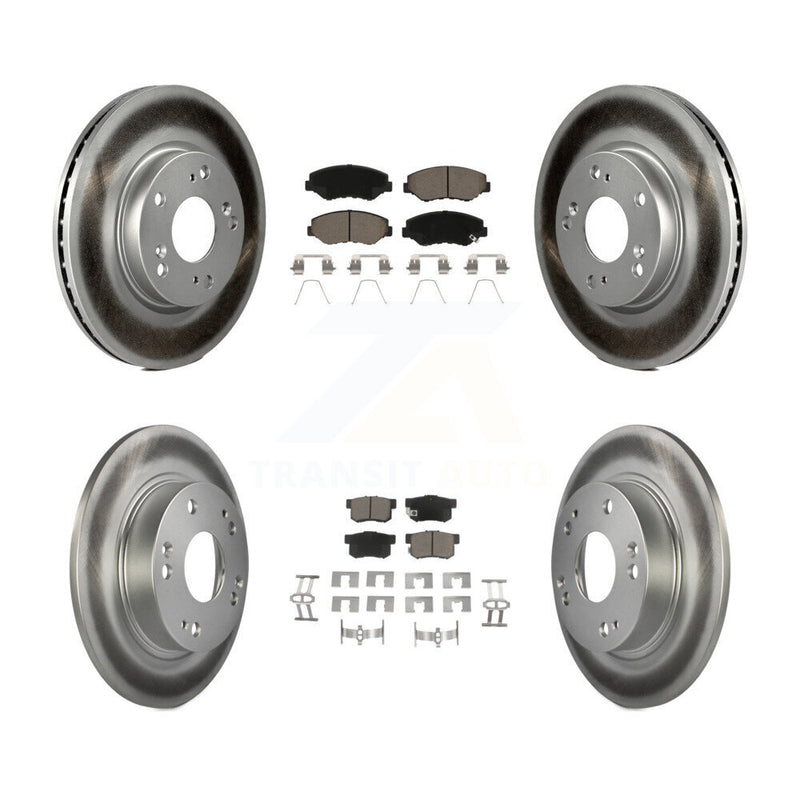 Transit Auto KGC-100879 Disc Brake Kit for 2013 Acura ILX - Front and Rear