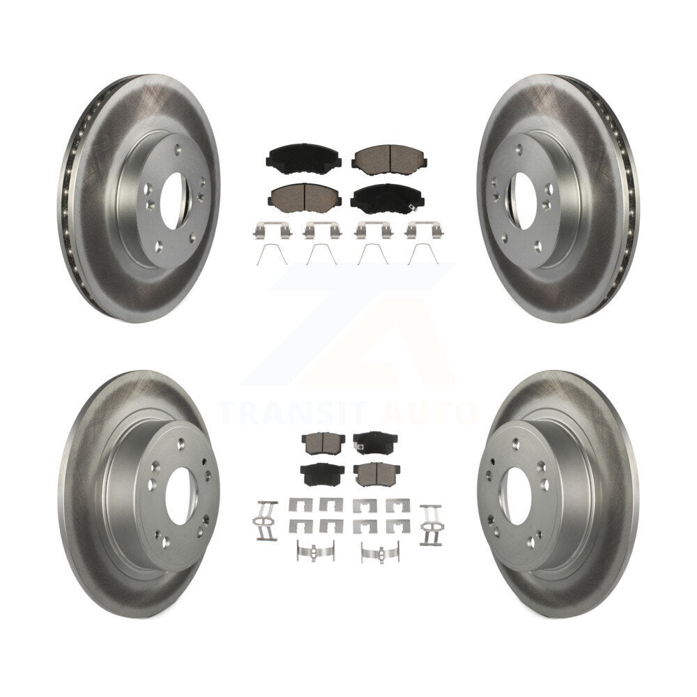 Transit Auto KGC-100880 Disc Brake Kit for 2005 Honda Accord - Front and Rear