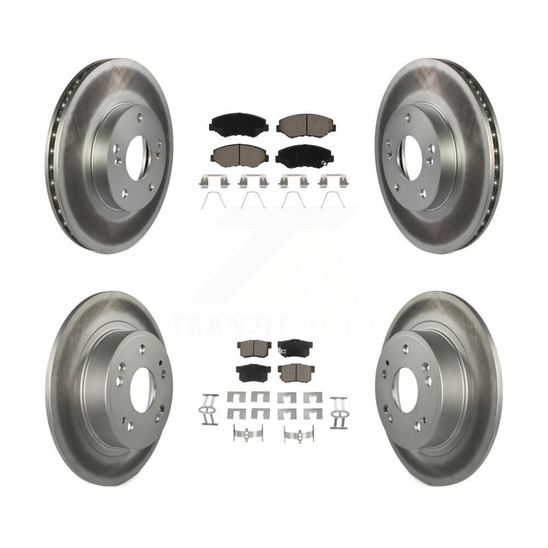 Transit Auto KGC-100880 Disc Brake Kit for 2005 Honda Accord - Front and Rear