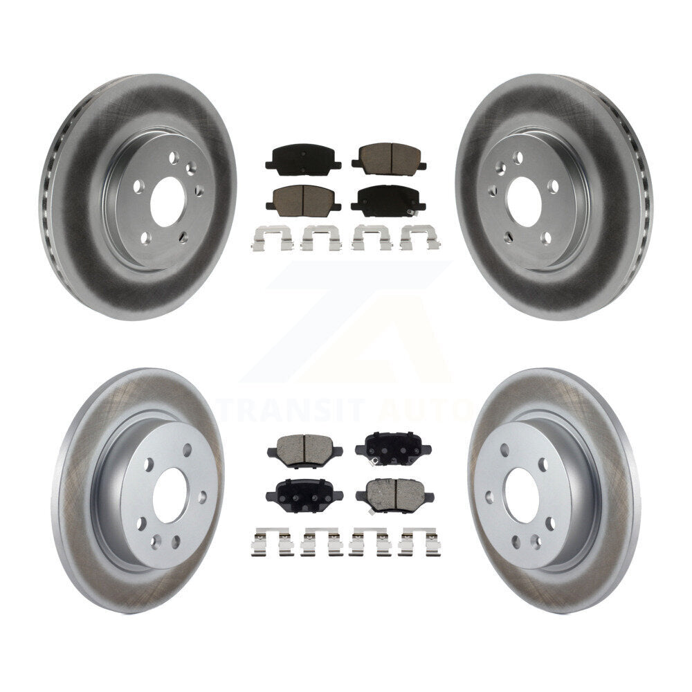 Transit Auto KGC-100881 Disc Brake Kit for 2018-2022 Chevrolet Trax, Buick Encore - Front and Rear