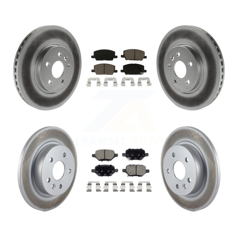 Transit Auto KGC-100881 Disc Brake Kit for 2018-2022 Chevrolet Trax, Buick Encore - Front and Rear