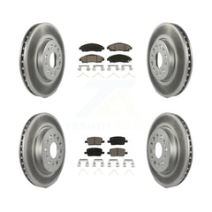 Transit Auto KGC-100882 Disc Brake Kit for 2017-2020 Chevrolet Traverse, Chevrolet Blazer and More - Front and Rear