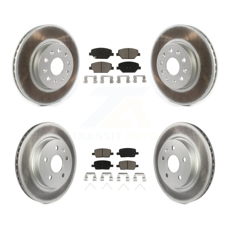 Transit Auto KGC-100883 Disc Brake Kit for 2016-2020 Chevrolet Camaro - Front and Rear