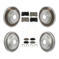 Transit Auto KGC-100884 Disc Brake Kit for 2016-2022 Chevrolet Camaro, Cadillac CT6 - Front and Rear