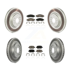 Transit Auto KGC-100885 Disc Brake Kit for 2017-2020 Cadillac XT6, Buick Enclave, Cadillac XT5 - Front and Rear