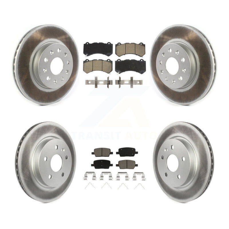 Transit Auto KGC-100886 Disc Brake Kit for 2019-2020 Chevrolet Camaro - Front and Rear