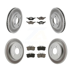 Transit Auto KGC-100887 Disc Brake Kit for 2000-2004 Ford Focus - Front and Rear