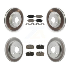 Transit Auto KGC-100888 Disc Brake Kit for 2014-2019 Ford Fiesta - Front and Rear