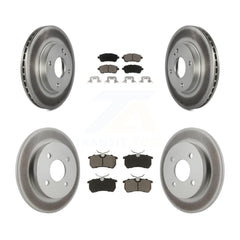 Transit Auto KGC-100889 Disc Brake Kit for 2014-2019 Ford Fiesta - Front and Rear