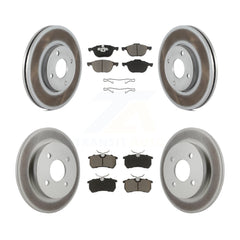 Transit Auto KGC-100890 Disc Brake Kit for 2005-2007 Ford Focus - Front and Rear