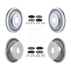 Transit Auto KGC-100892 Disc Brake Kit for 2004-2010 Toyota Sienna - Front and Rear