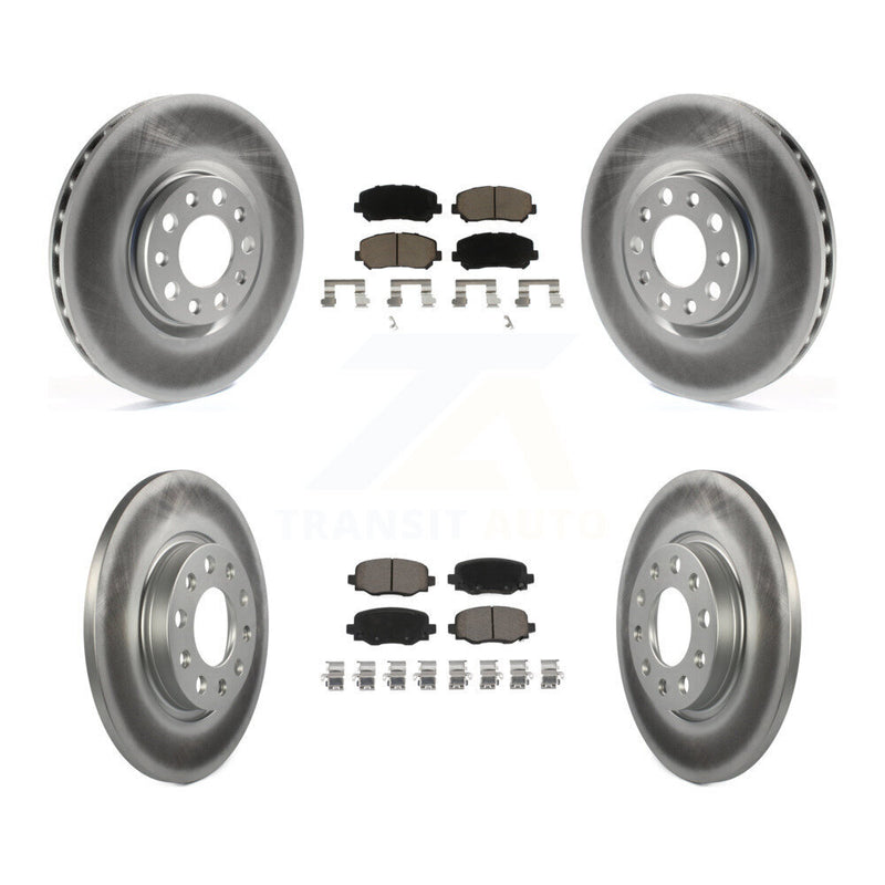 Transit Auto KGC-100894 Disc Brake Kit for 2015-2017 Chrysler 200 - Front and Rear