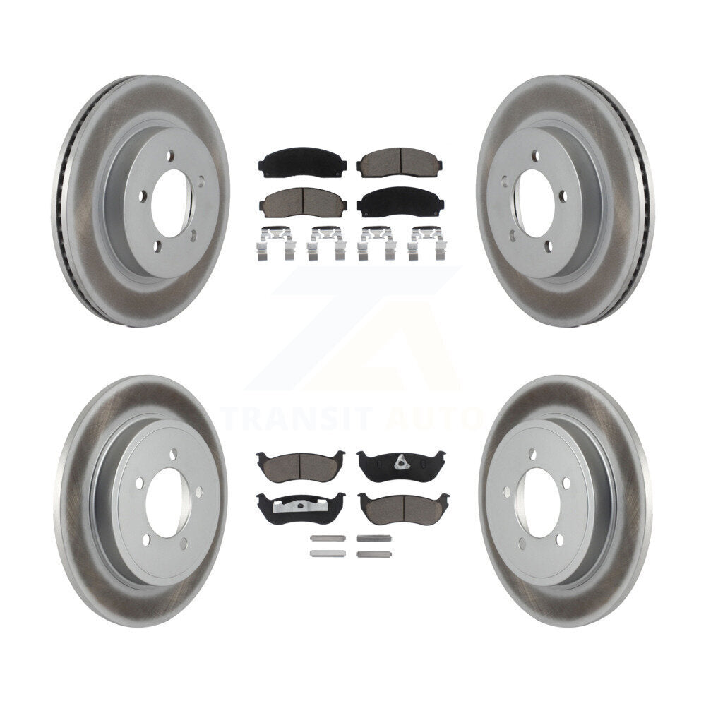 Transit Auto KGC-100896 Disc Brake Kit for 2002-2005 Ford Explorer, Mercury Mountaineer - Front and Rear