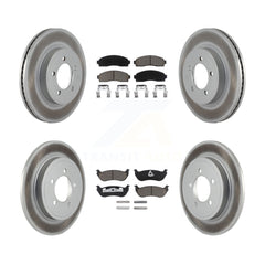 Transit Auto KGC-100896 Disc Brake Kit for 2002-2005 Ford Explorer, Mercury Mountaineer - Front and Rear