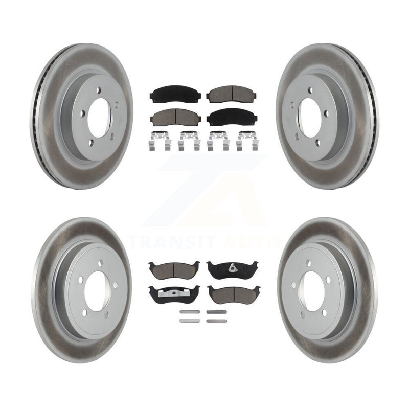 Transit Auto KGC-100896 Disc Brake Kit for 2002-2005 Ford Explorer, Mercury Mountaineer - Front and Rear