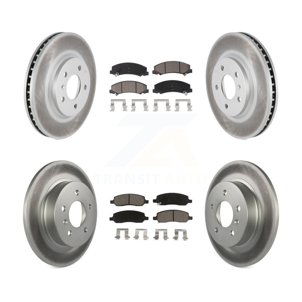 Transit Auto KGC-100897 Disc Brake Kit for 2006-2011 Buick Lucerne - Front and Rear