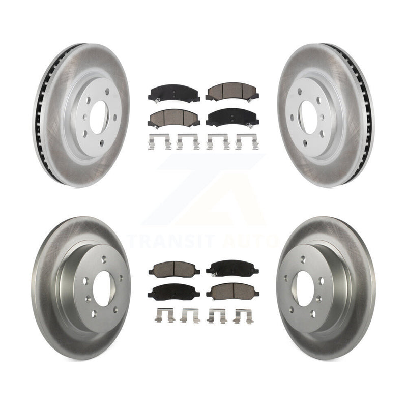 Transit Auto KGC-100897 Disc Brake Kit for 2006-2011 Buick Lucerne - Front and Rear
