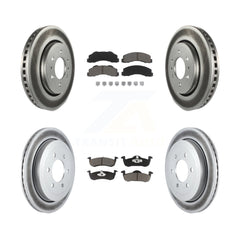Transit Auto KGC-100898 Disc Brake Kit for 2010-2017 Ford Expedition, Lincoln Navigator - Front and Rear