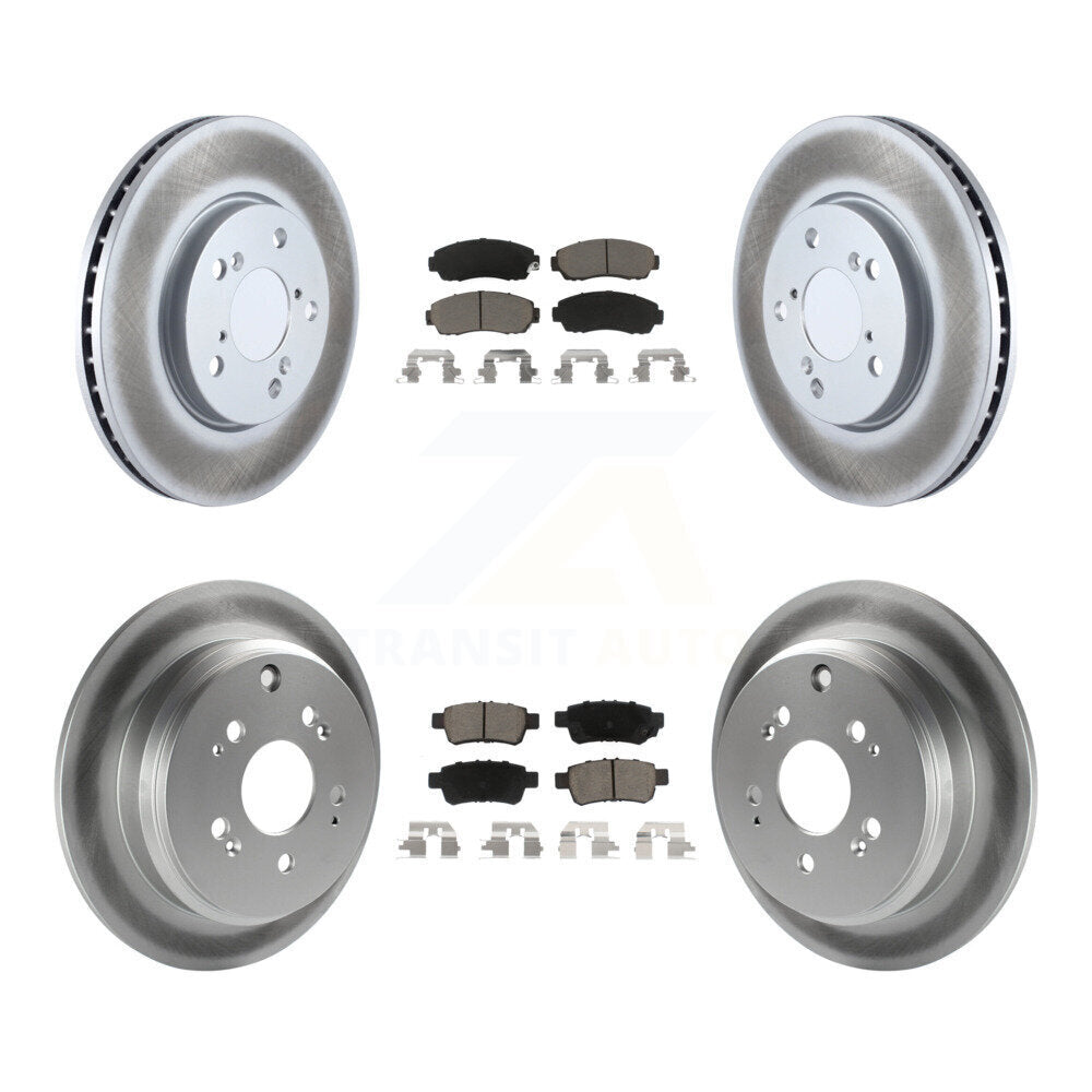 Transit Auto KGC-100899 Disc Brake Kit for 2005-2010 Honda Odyssey - Front and Rear