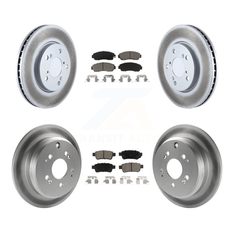 Transit Auto KGC-100899 Disc Brake Kit for 2005-2010 Honda Odyssey - Front and Rear