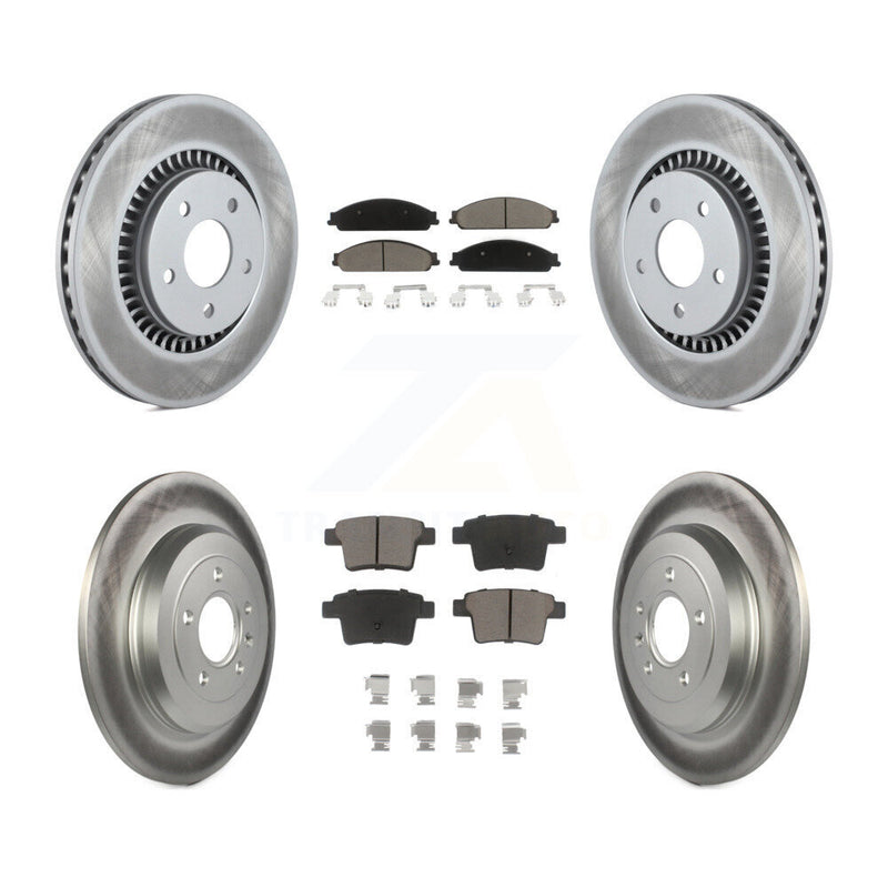 Transit Auto KGC-100900 Disc Brake Kit for 2005-2009 Ford Taurus, Ford Taurus X and More - Front and Rear