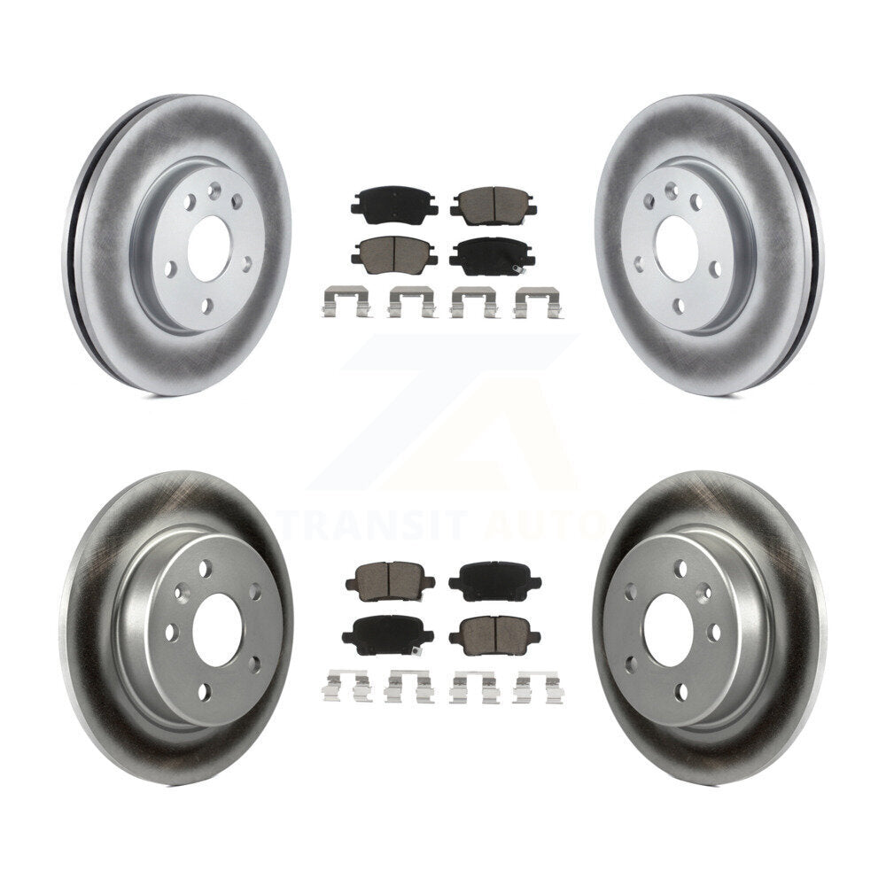 Transit Auto KGC-100901 Disc Brake Kit for 2016-2023 Chevrolet Bolt EUV, Chevrolet Bolt EV and More - Front and Rear